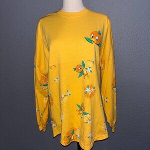 DISNEY PARKS SPIRIT JERSEY THE ORIGINAL FLORIDA ORANGE BIRD SHIRT - EUC - SIZE S